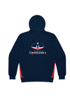 Gladstone Gymnastics- Navy/Red Popover Hoodie