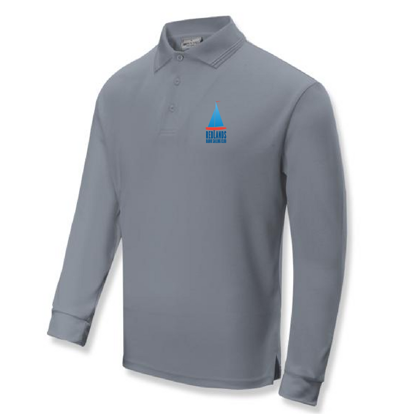 Redlands Radio Sailing Club Sun Smart Long Sleeve Polo Shirt