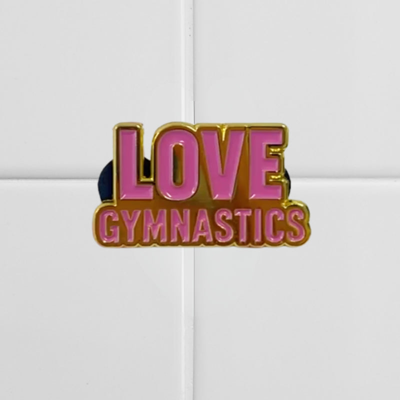 LOVE Gymnastics Pin