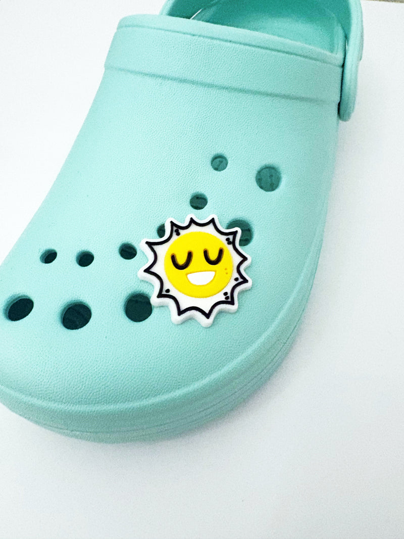 Happy Sun- Croc Charm
