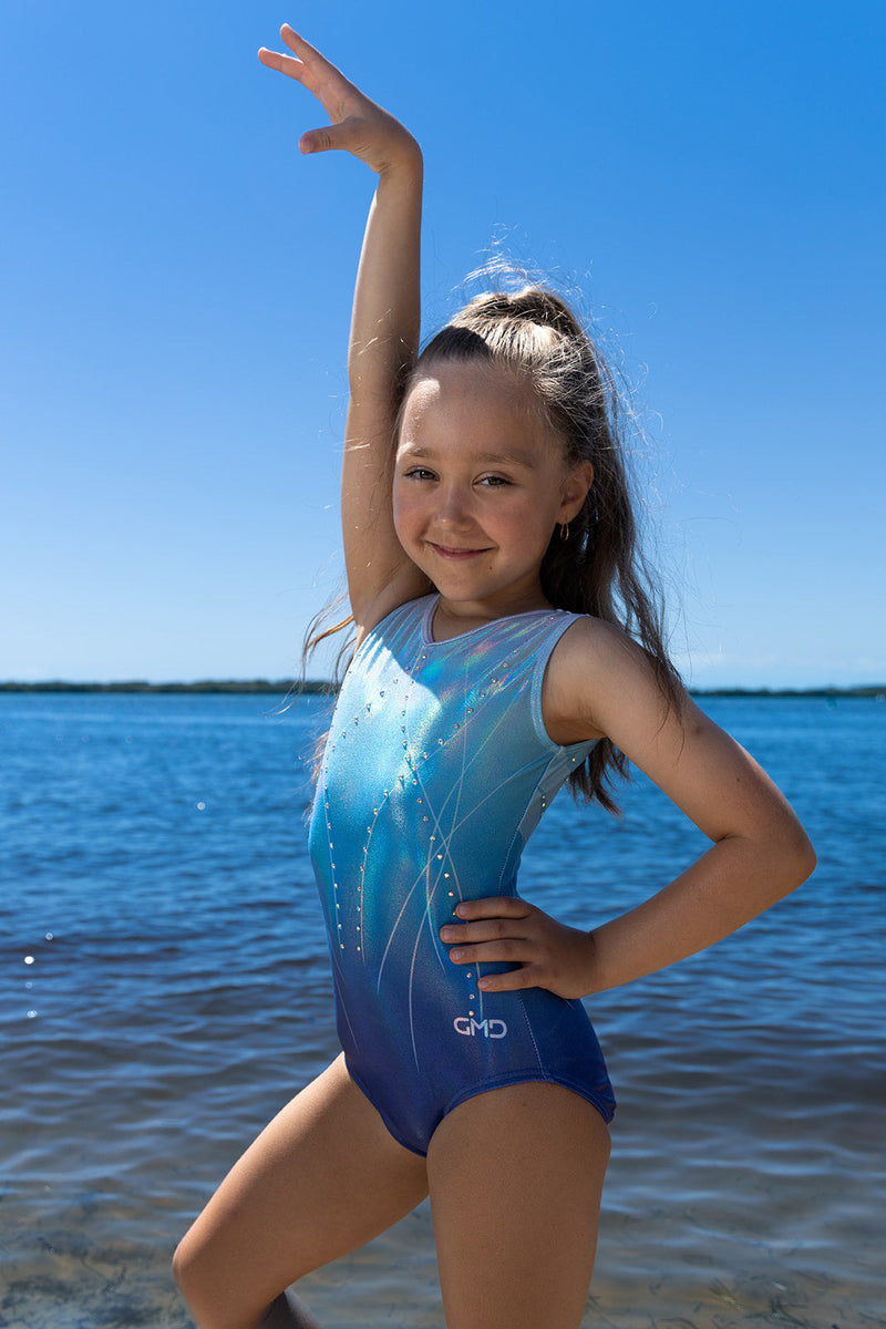 Armidale TeamGym Leotard (Ocean Leo)