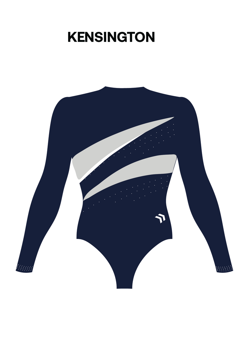 PCYC WA- Womens Long Sleeve Comp Leotard - Centre Colour