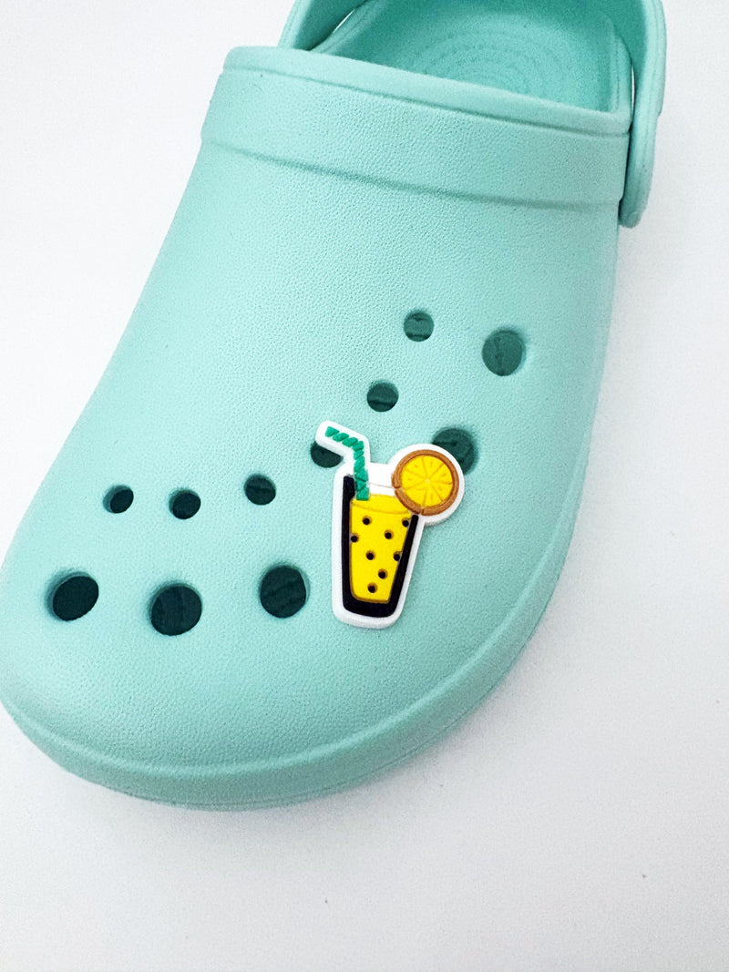 Lemonade- Croc Charm