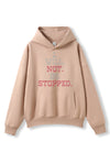 Sequin "I Will Not Be Stopped"- Oversized Hoodie