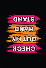 Check Out My Handstand - Fluoro (Print Only)