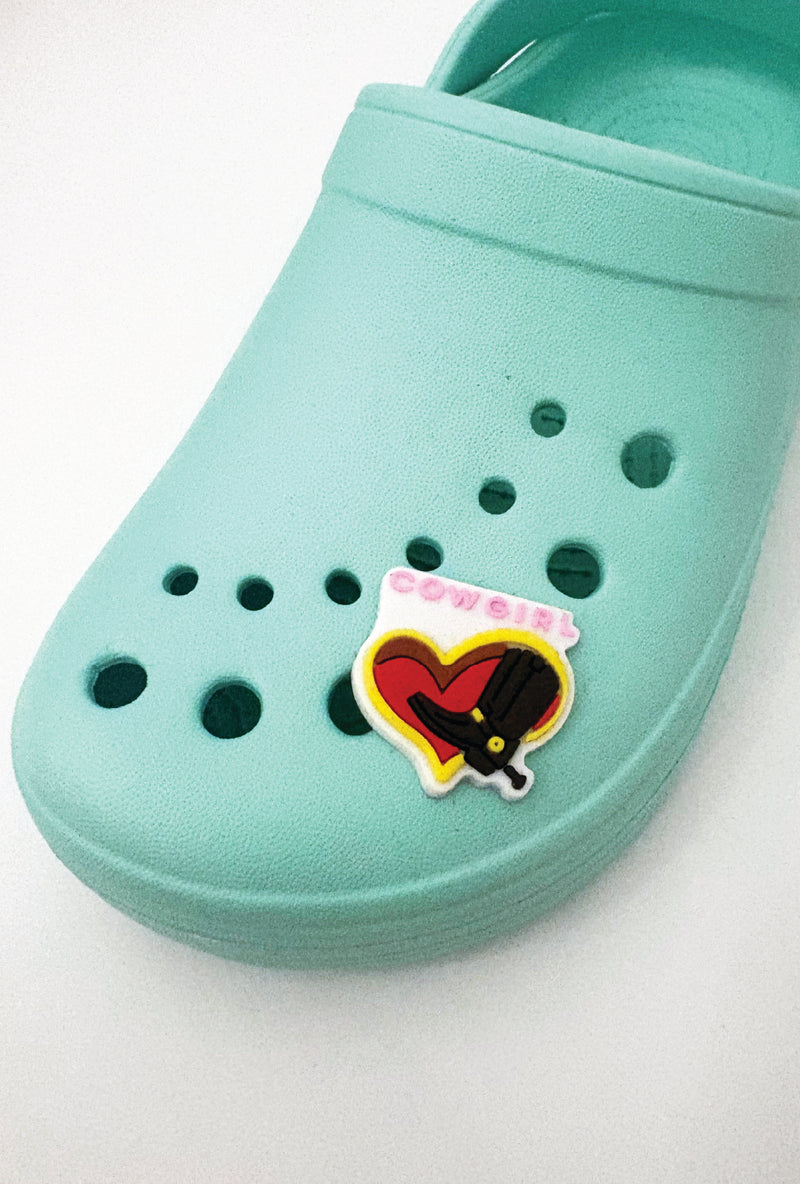 Cowgirl Heart Boots-  Croc Jibbet