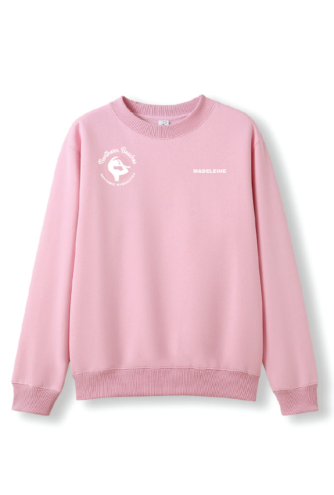 Northern Beaches RG- Baby Pink Crew Neck Jumper