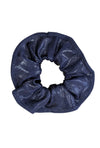 Navy Mystique Hair Scrunchie