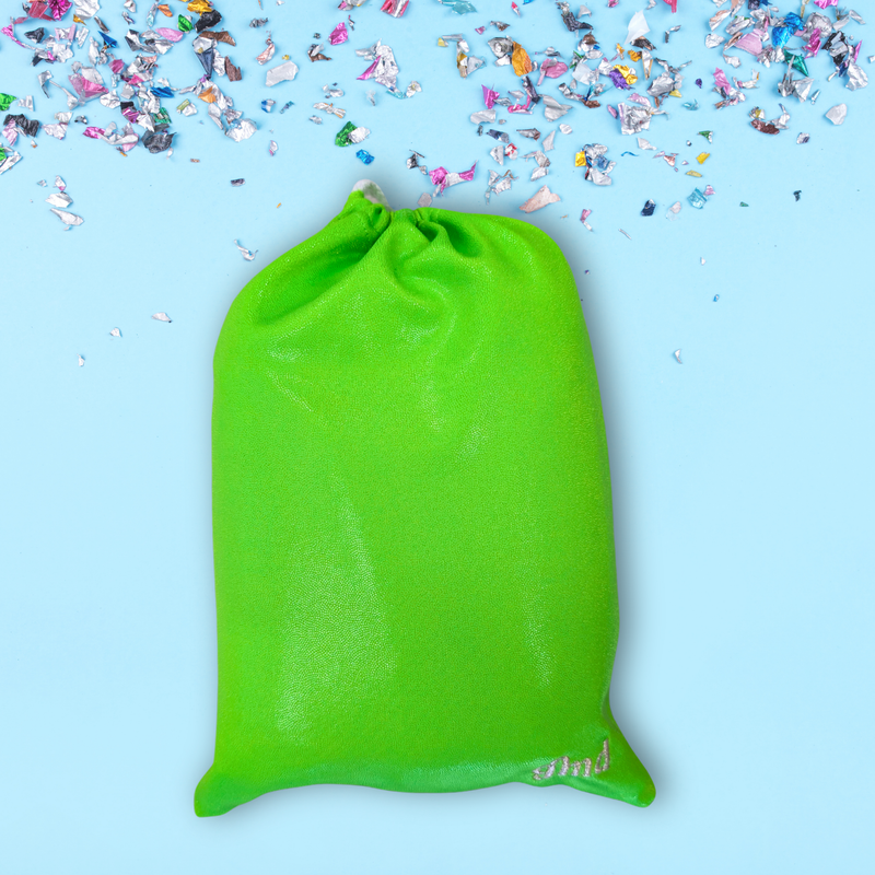 Neon Lime Green Mystique Guard Bag (name optional)