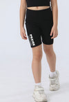 Praise Dance Company- Black Ref length Shorts
