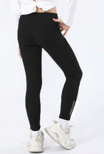 Praise Dance Company- Black Full Length Tights