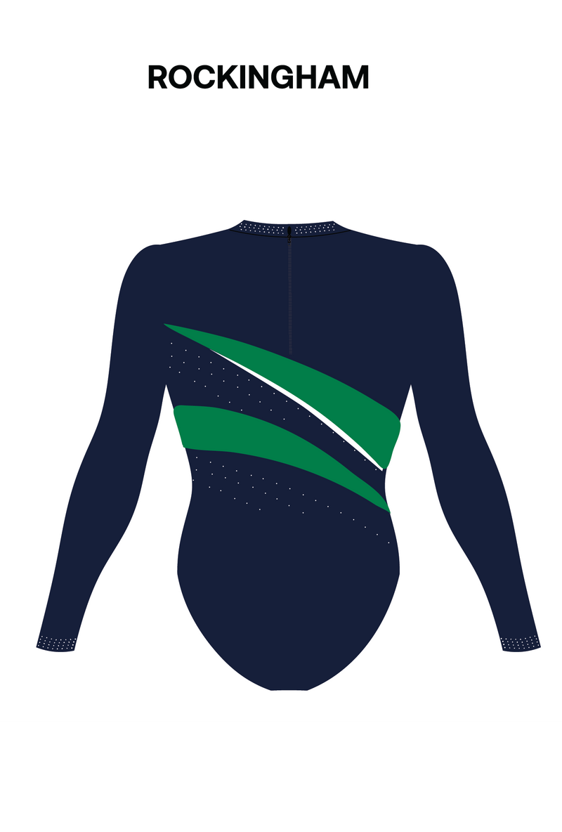 PCYC WA- Womens Long Sleeve Comp Leotard - Centre Colour