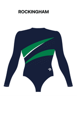 PCYC WA- Womens Long Sleeve Comp Leotard - Centre Colour