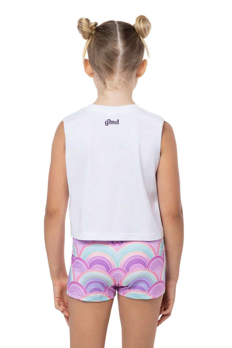 Rainbow Gymnastics- Cropped Singlet