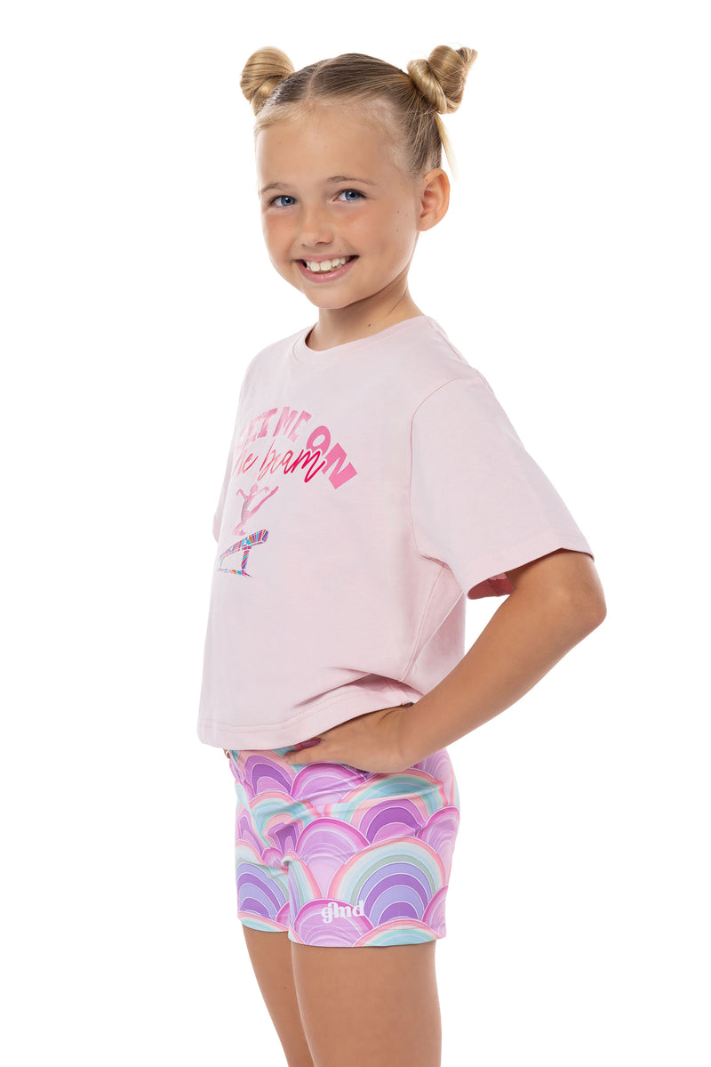 Meet Me On The Beam- Cropped Tee