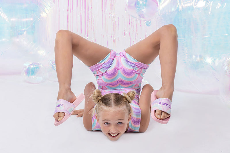 Rainbow Gymnast Slides