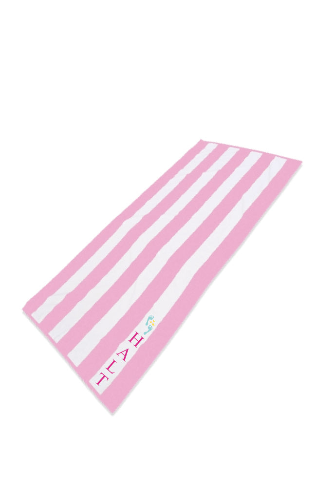 SS4H x Torian Pro Pink Beach Towel