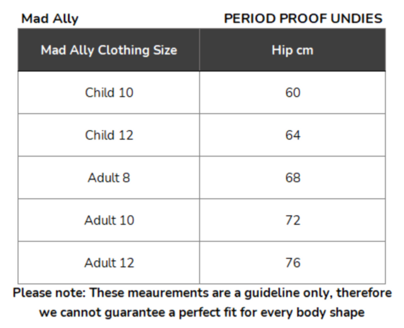 Period Proof Underwear - High Cut