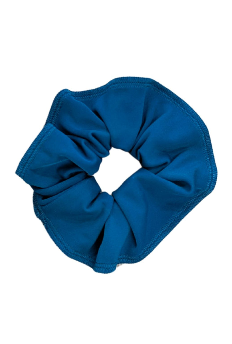 Teal Lycra Scrunchie