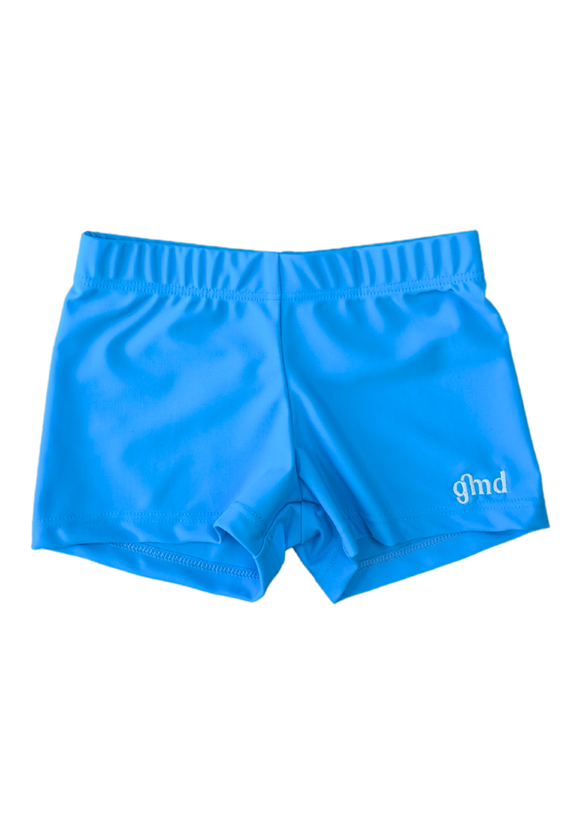 Aurora Blue Lycra Bike Pants