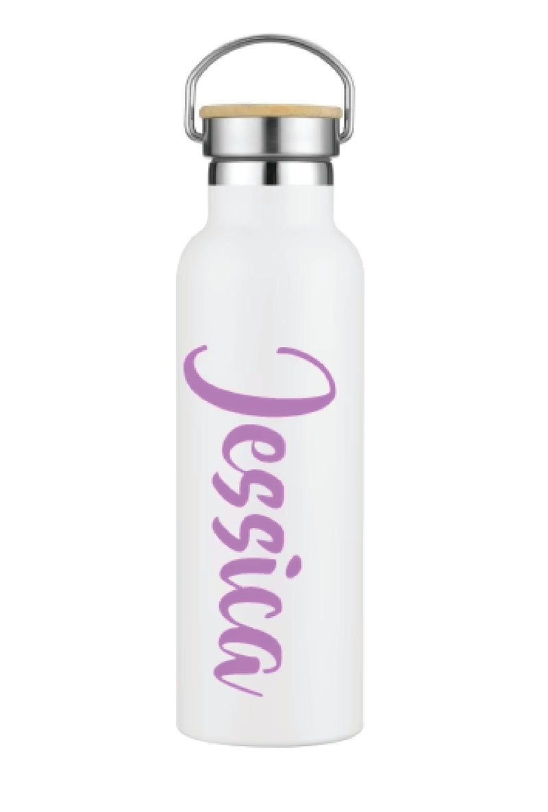 Personalised Thermo Double Wall Drink Bottle- Cursive