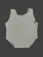 White Lycra Teddy Leotard