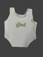 White Lycra Teddy Leotard