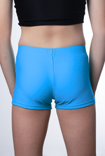 Aurora Blue Lycra Bike Pants