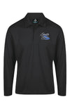 South of the River band long sleeve polo