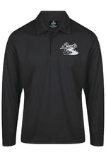South of the River band long sleeve polo