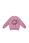 Gymnast Circle Print Crew Neck Jumper