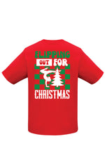 Flipping Out for Christmas T shirt - Red