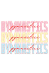 Tri Colour Gymnastics (Print Only)