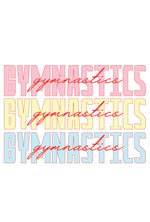 Tri Colour Gymnastics (Print Only)