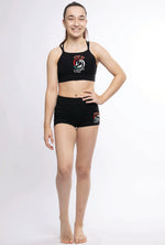 Step Up Gymnastics Luxe Black Shorts