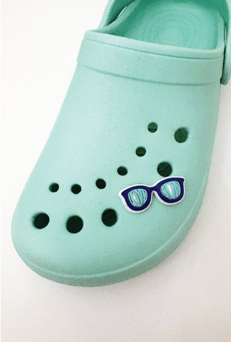 Blue Sunglasses -  Croc Jibbitz