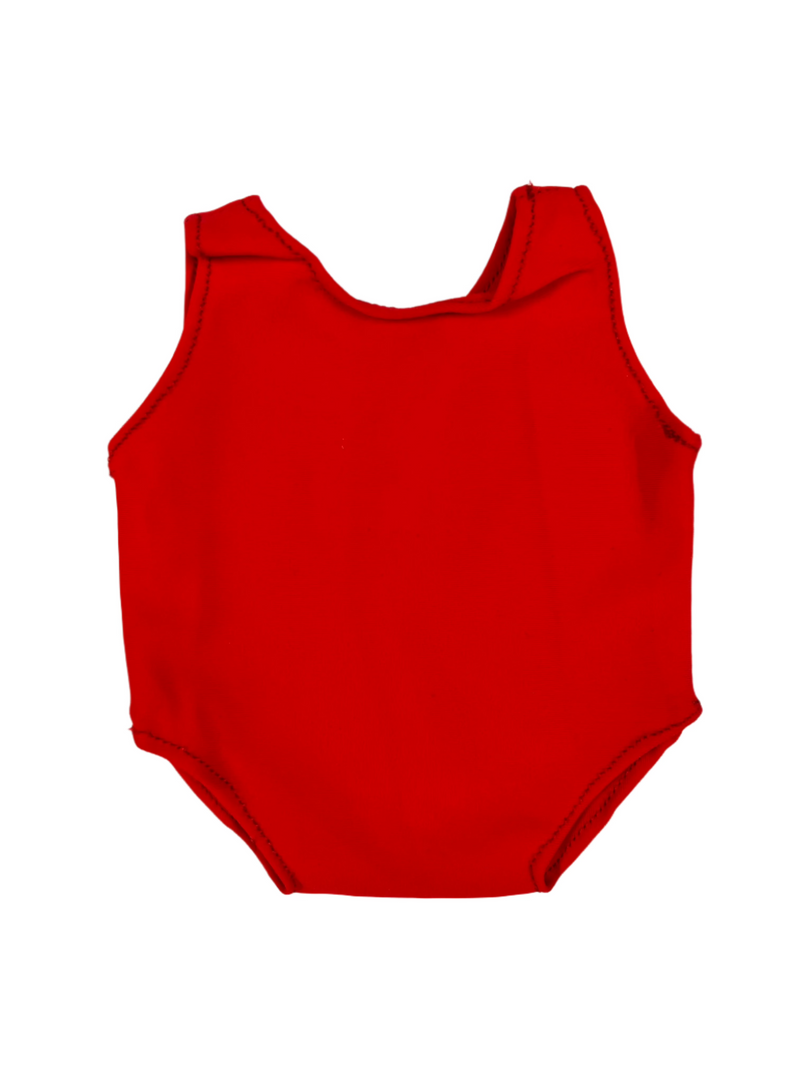 Red Lycra Teddy Leotard