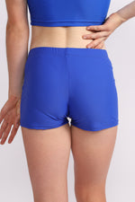 Royal Blue Lycra Shorts