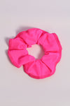 Hot Pink Lycra Scrunchie