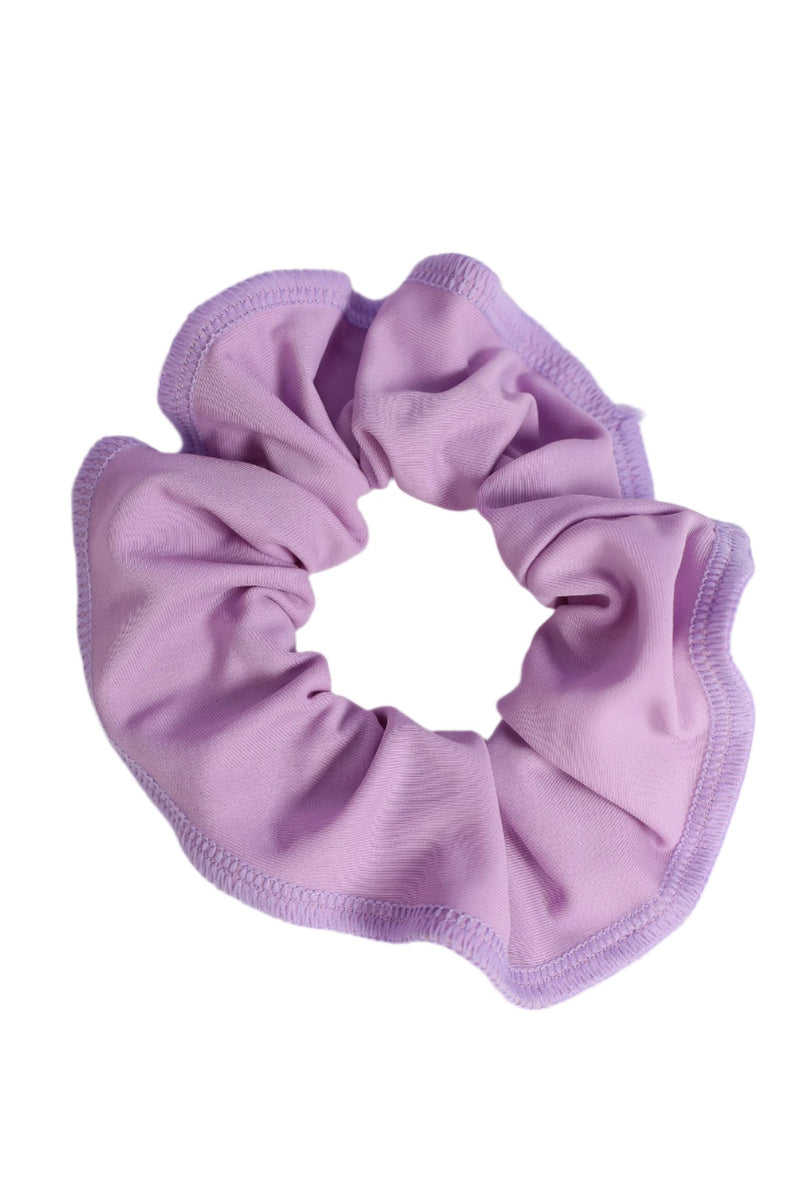 Lilac Lycra Scrunchie