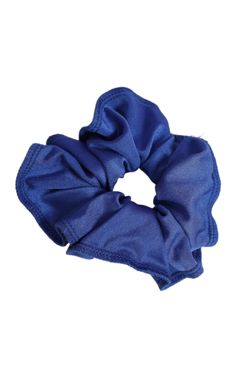 Royal Blue Lycra Scrunchie