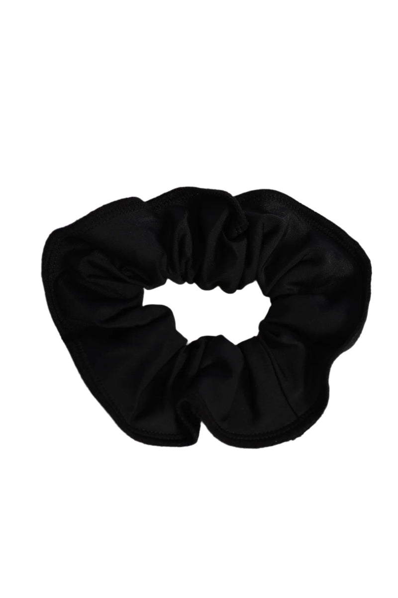 Black Lycra Scrunchie