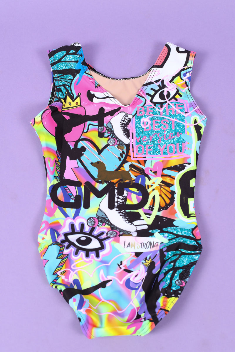 Graffiti Leotard- SALE