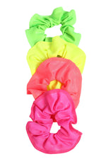 Neon Coral Mystique Scrunchie