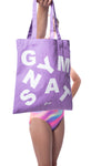 Purple Gymnastics Tote Bag