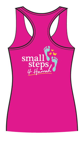 SS4H ladies action back pink singlet