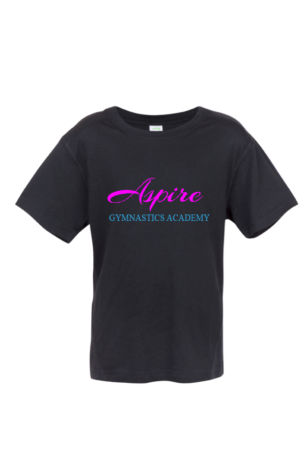 Aspire Black Tee