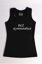 BCI Black Fitted Singlet