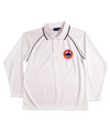 2023 Battle For Waterloo White L/S Polo Shirt- DPSS