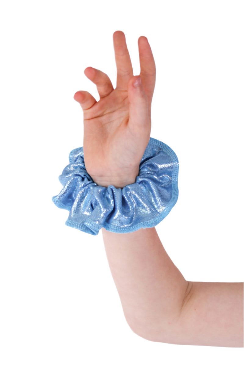 Baby Blue Mystique Scrunchie